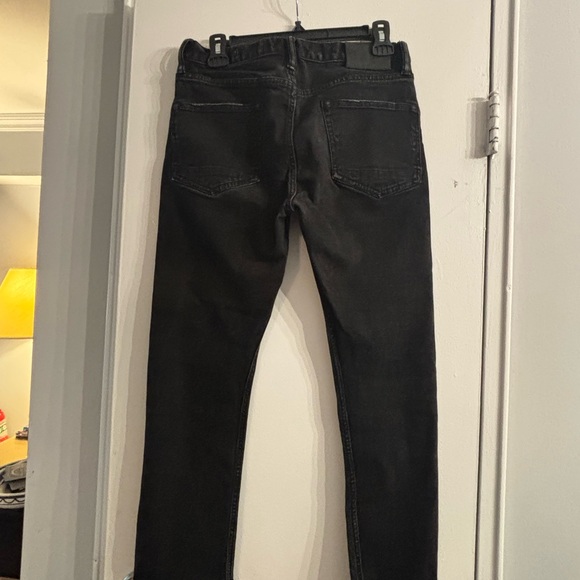 L

Women’s All Saints black Wash Cigarette Straight Jeans 30 - Picture 2 of 4